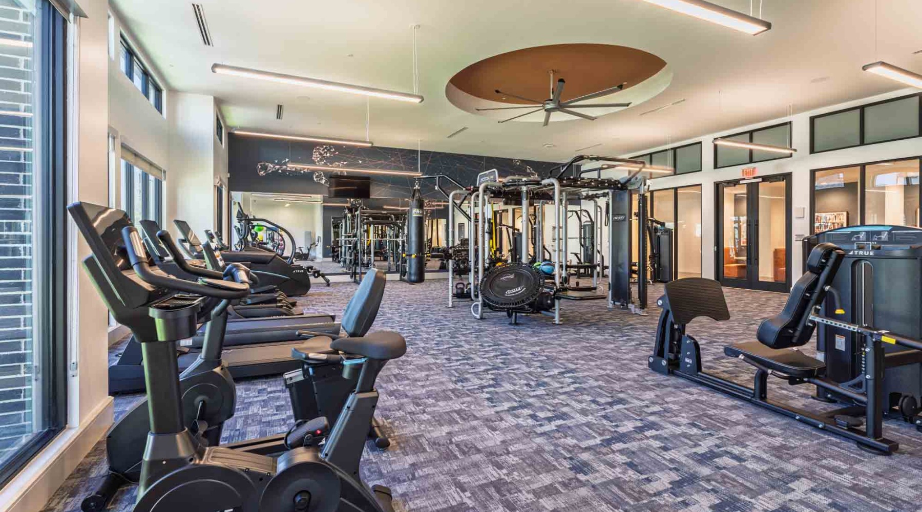 Fitness Center with state-of-the-art machines