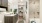Bathroom with dual vanities
